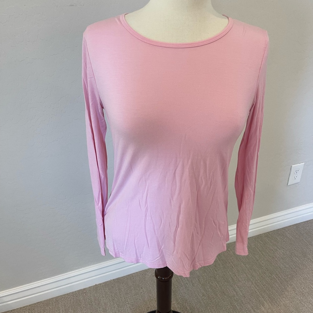Pink Long Sleeve Women's Top